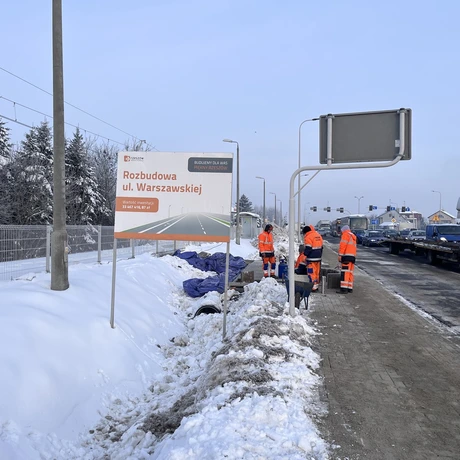 Przebudowa ul. Warszawskiej w Rzeszowie na finiszu [ grudzień 2023 ] - fot 13